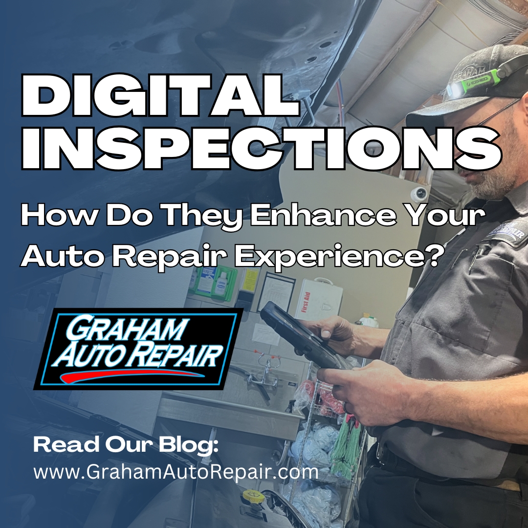 How do DVIs enhance your auto repair experience at Graham Auto Repair?